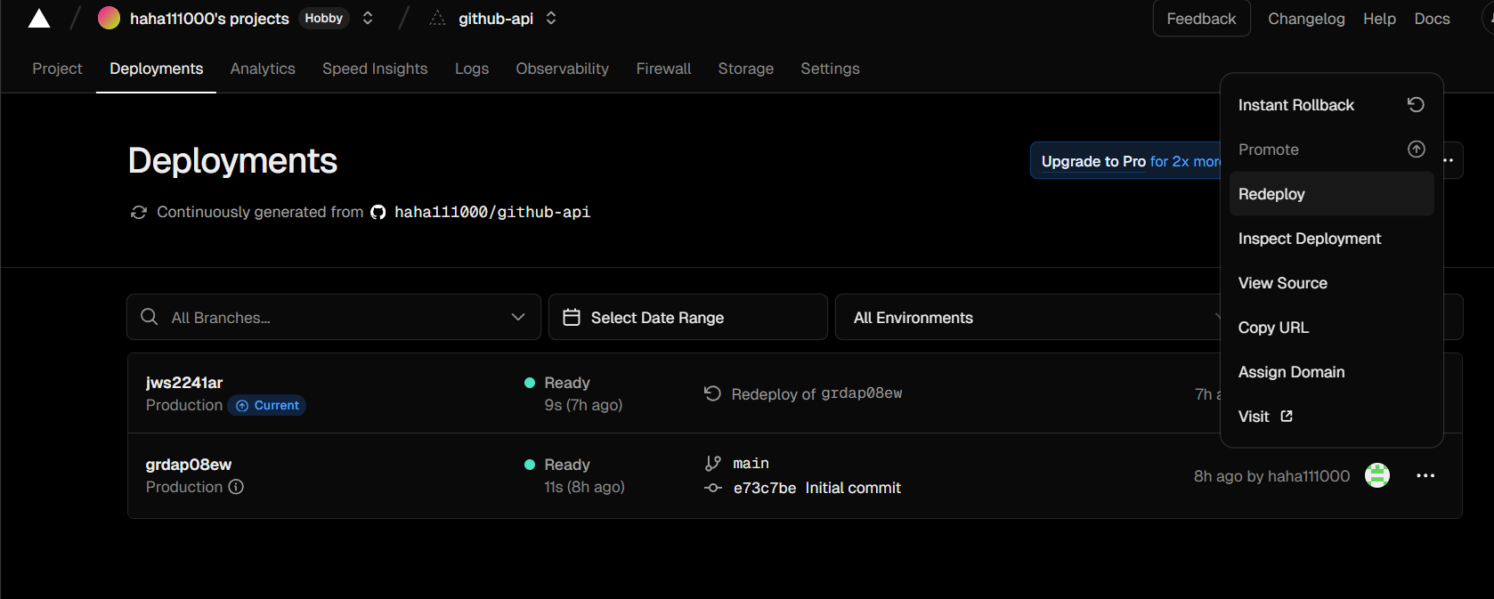 upload successful